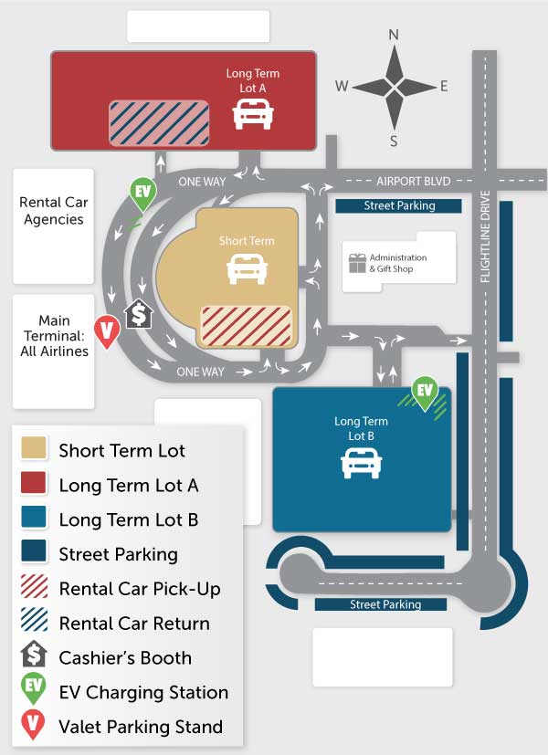 Airport-Parking-Map