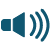 Graphic icon depicting a megaphone.