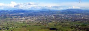 Aerial photo of Sonoma County