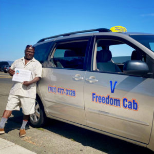 allen with Freedom Cab